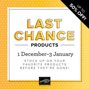 Last Chance Product Sale & Clearance Rack Refresh